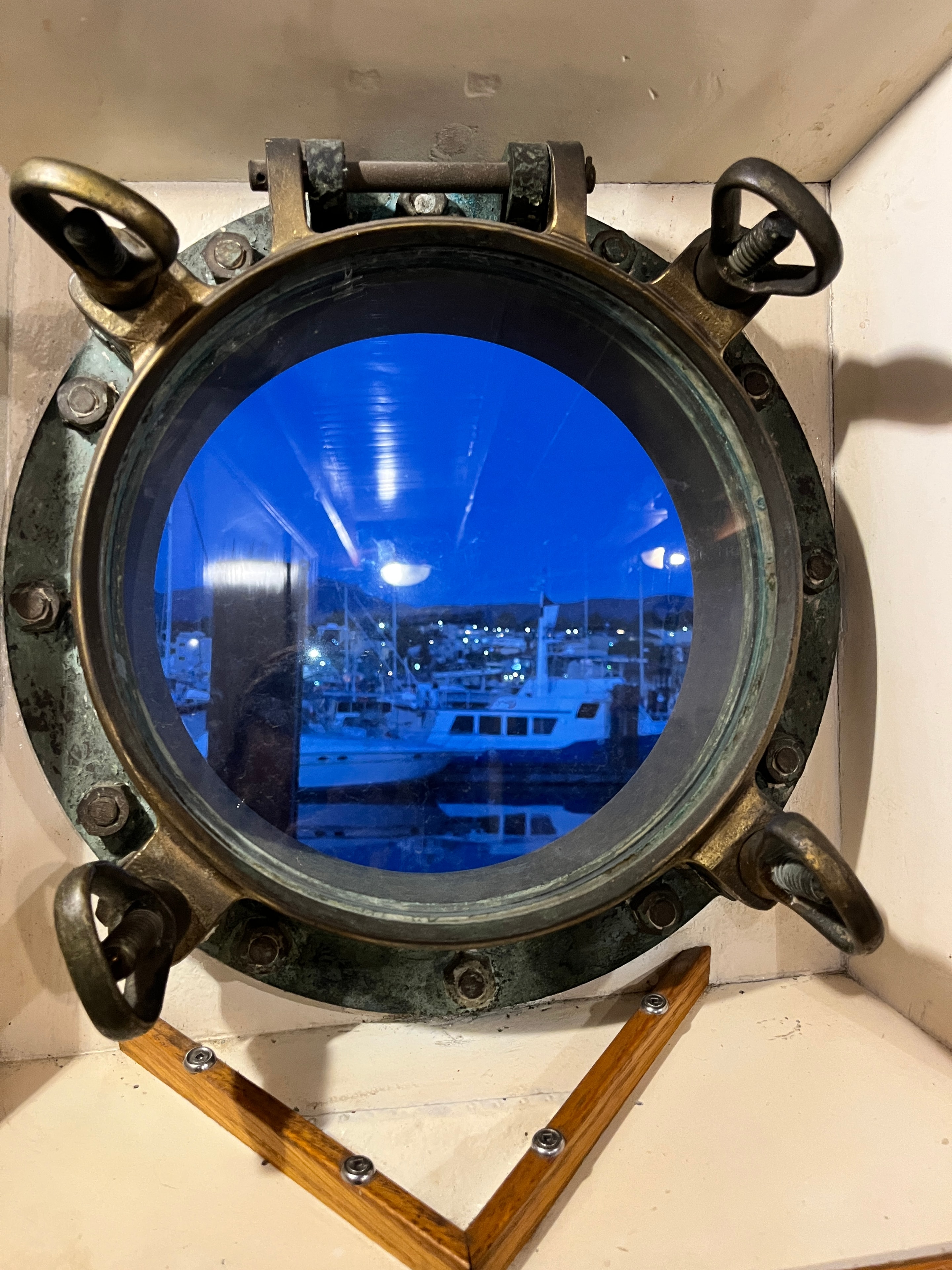 Brass porthole